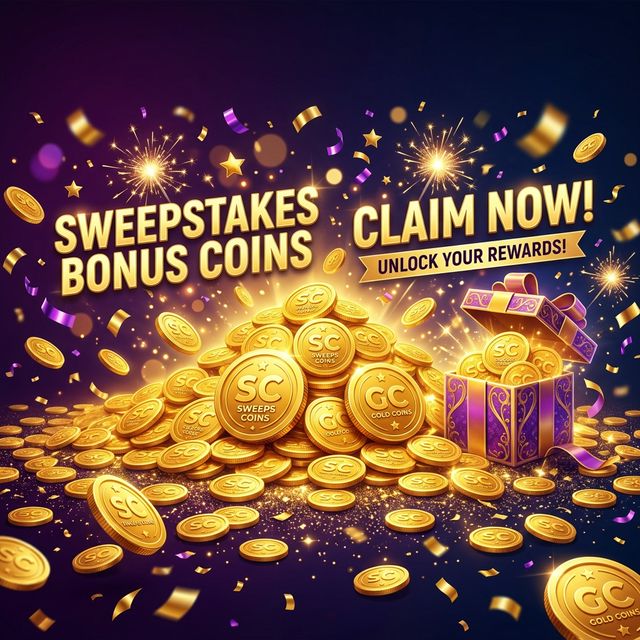 Sweepstakes casino free gold coins and sweeps coins bonus offers