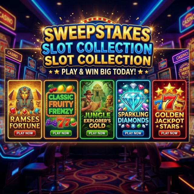 Top sweepstakes slot games available free for Canadian players 2025
